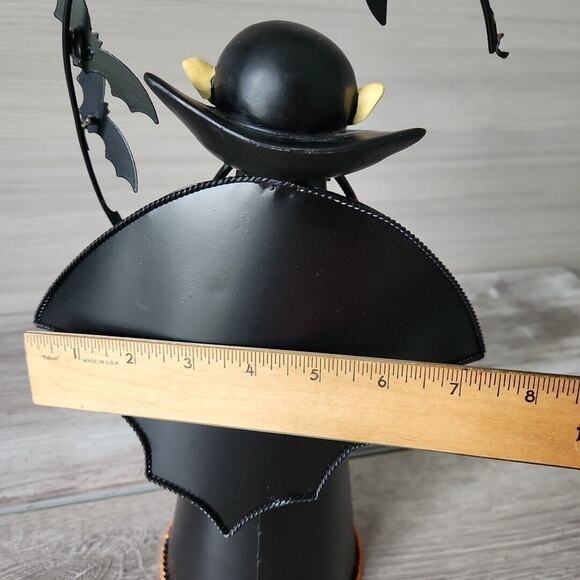 Partylite Count Batcula Tealight Candle Holder Halloween Vampire Dracula Bats - Picture 13 of 16